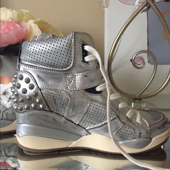 ASH wedge sneakers Sz 41 - Picture 3 of 4